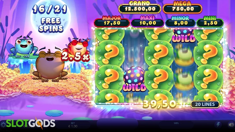 333 Fat Frogs Slot - Screenshot 2