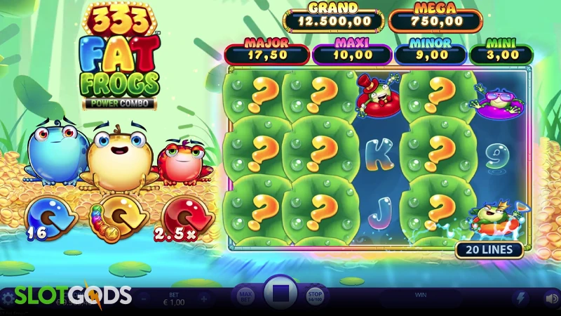 333 Fat Frogs Slot - Screenshot 3