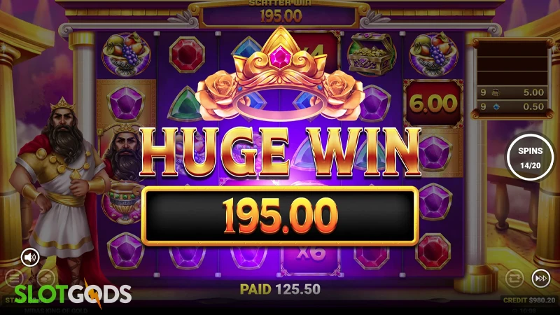 Midas King of Gold Slot - Screenshot 4