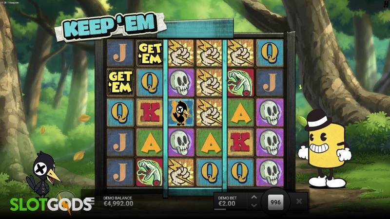 Keep 'Em Slot - Screenshot 