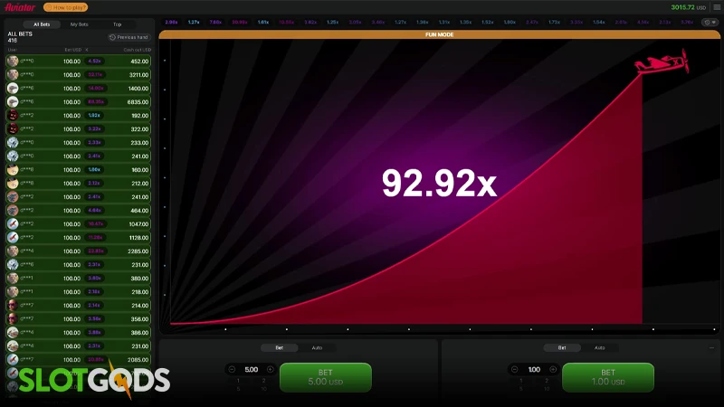 Aviator Slot - Screenshot 