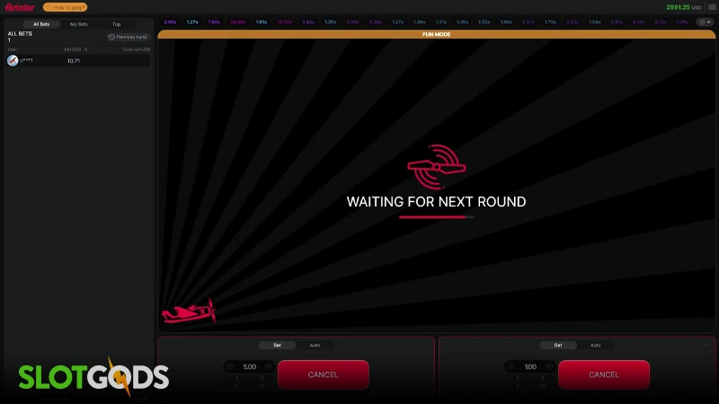 Aviator Slot - Screenshot 2