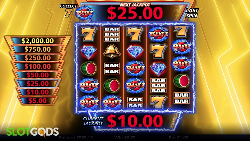 Quick Hit Blitz Gold Slot - Screenshot 4