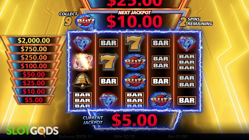 Quick Hit Blitz Gold Slot - Screenshot 3