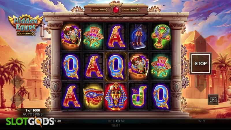 Hidden Egypt DoubleMax Slot - Screenshot 