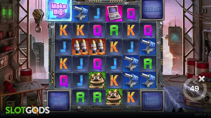 Pug Thugs of Nitropolis Slot - Screenshot 
