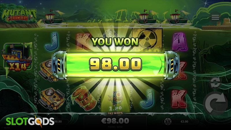 Mutant Trawlers Slot - Screenshot 4