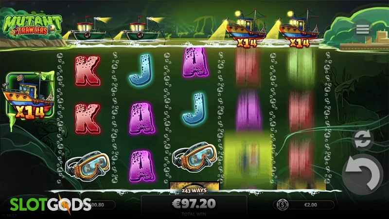 Mutant Trawlers Slot - Screenshot 3