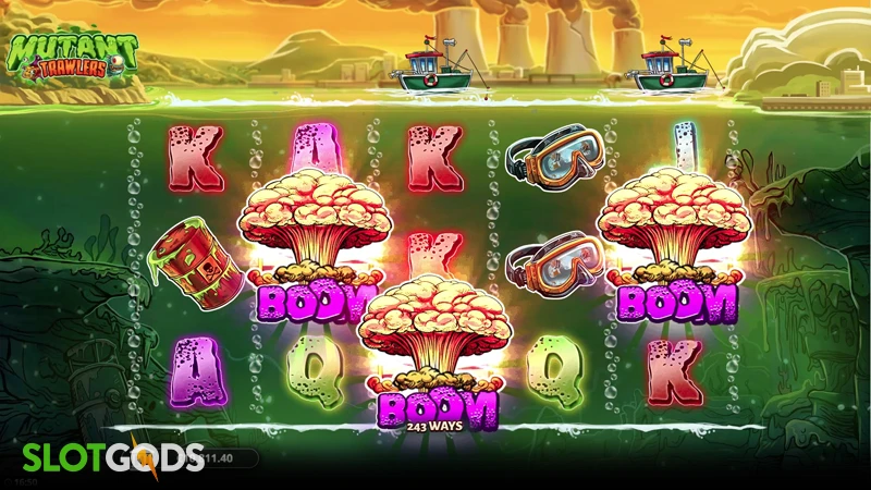 Mutant Trawlers Slot - Screenshot 2