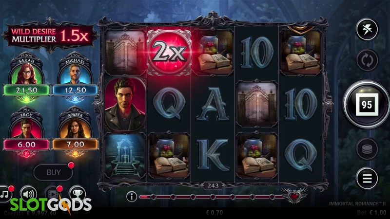 Immortal Romance 2 Online Slot by Stormcraft Studios
