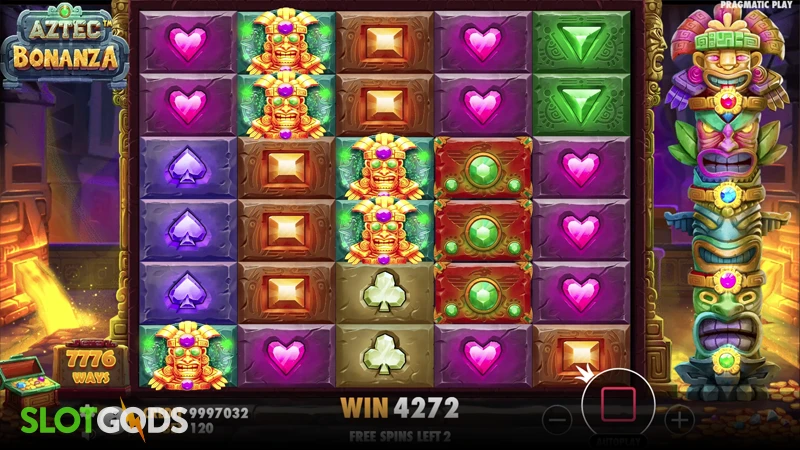 Aztec Bonanza Slot - Screenshot 3
