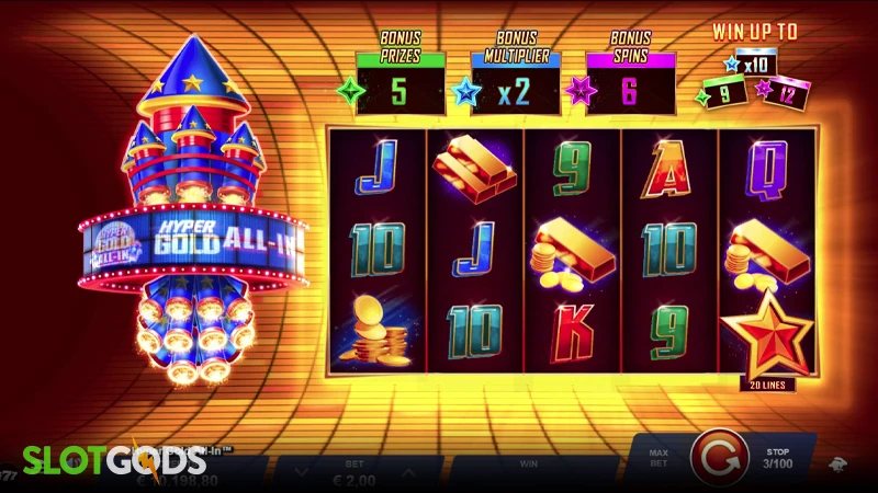 Hyper Gold All In Slot - Screenshot 