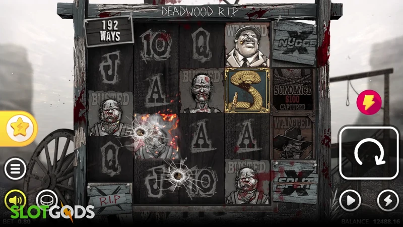 Deadwood R.I.P. Slot - Screenshot 