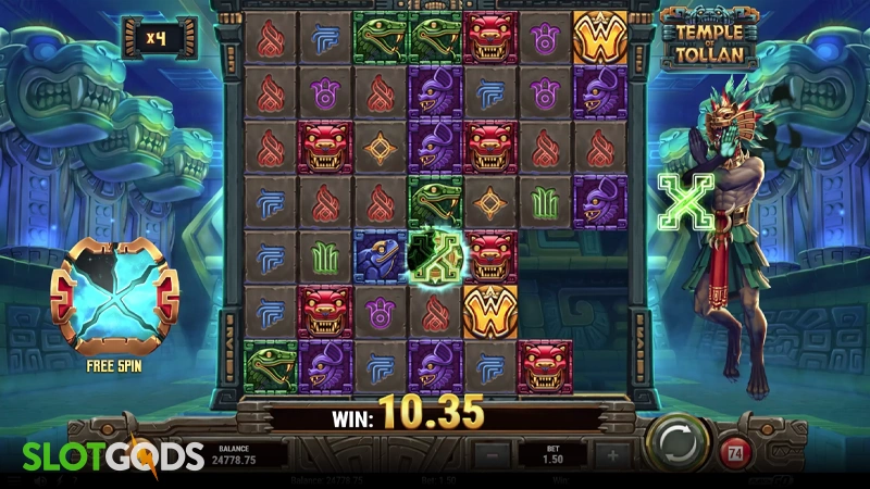 Temple of Tollan Slot - Screenshot 