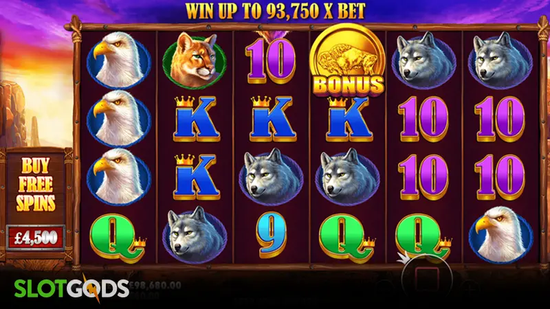 Buffalo King Slot - Screenshot 