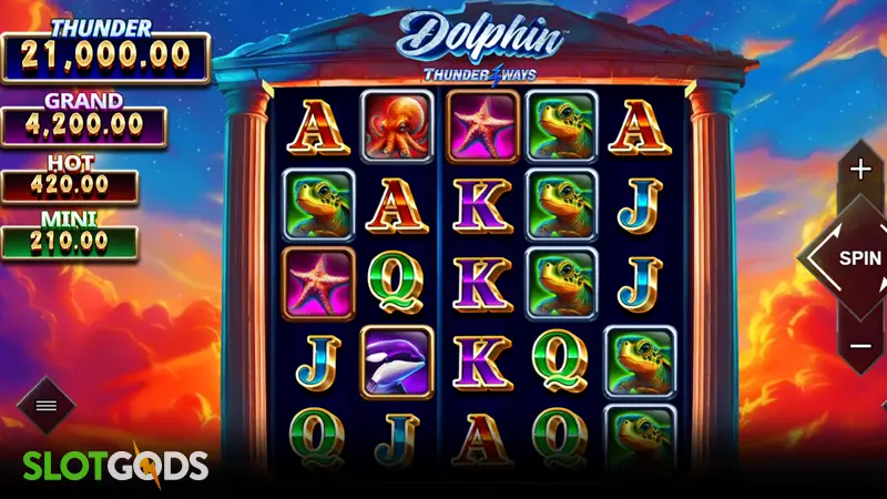 Dolphin Thunderways Slot - Screenshot 