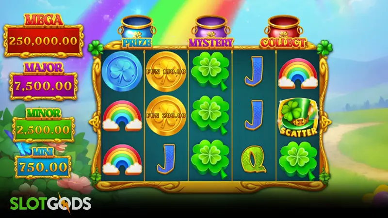 3 Leprechaun Charms Online Slot by Iron Dog Studio