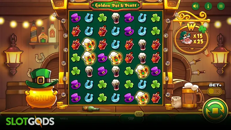 The Golden Pot & Pints Online Slot by Thunderkick
