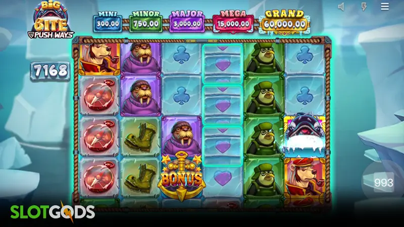 Big Bite Push Ways Slot - Screenshot 