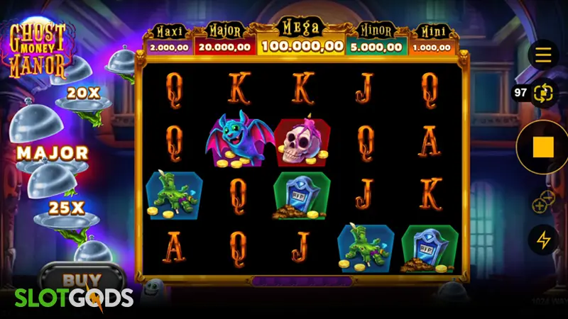 Ghost Money Manor Slot - Screenshot 