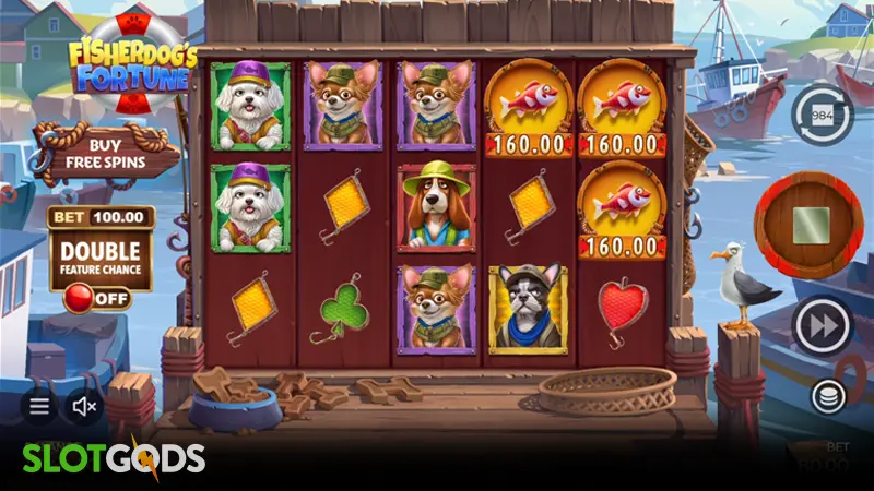 Fisherdog's Fortunes Slot - Screenshot 