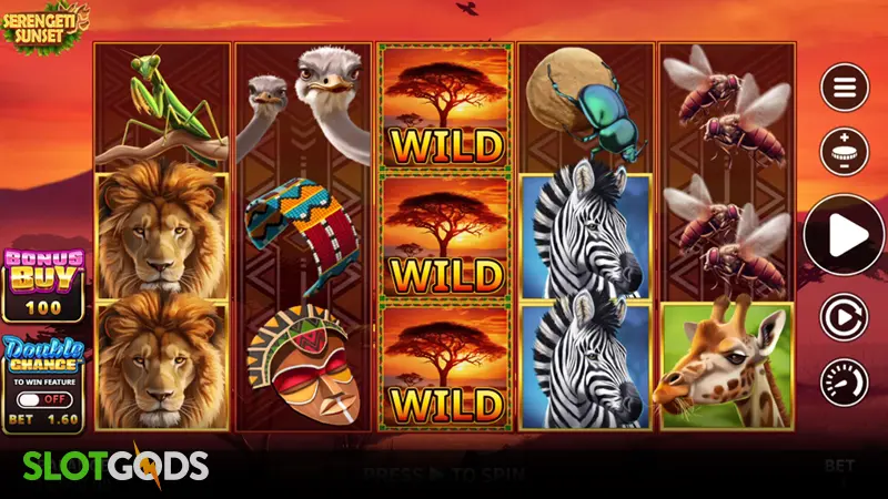 Serengeti Sunset Slot - Screenshot 
