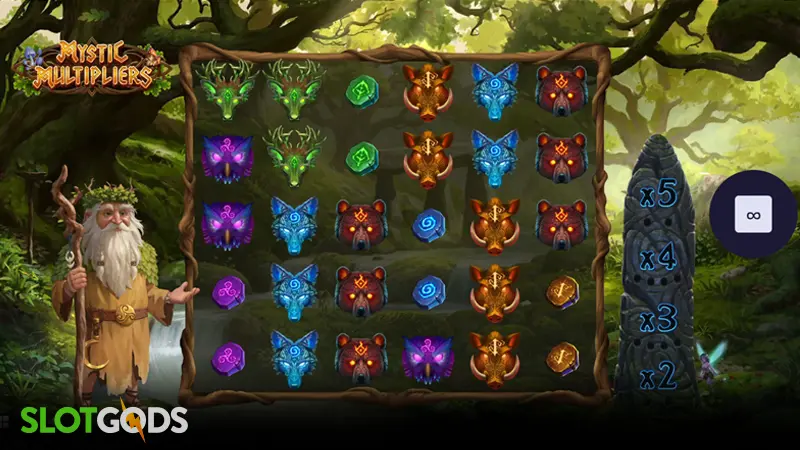 Mystic Multipliers Slot - Screenshot 