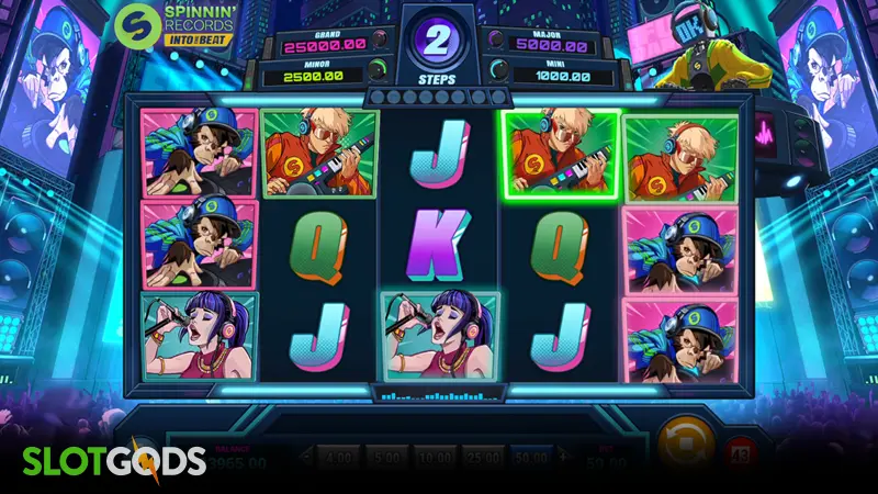 Spinnin' Records into the Beat Slot - Screenshot 