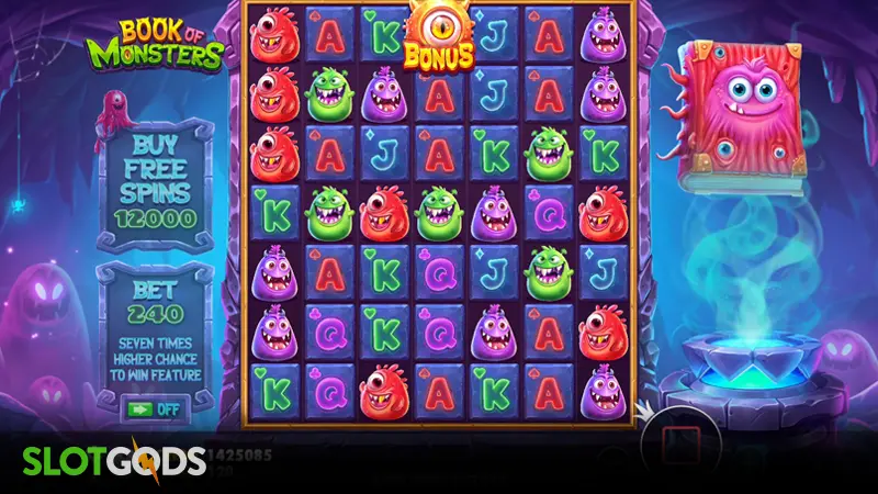Book of Monsters Slot - Screenshot 