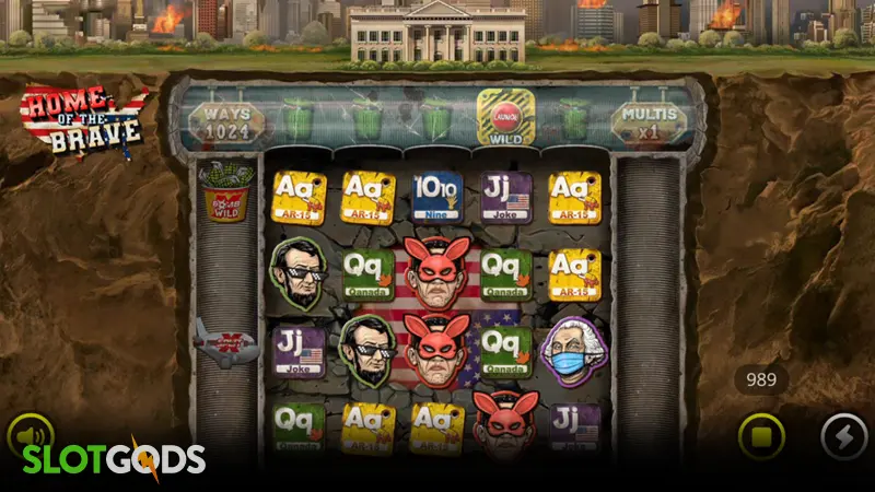 Home of the Brave Online Slot by Nolimit City