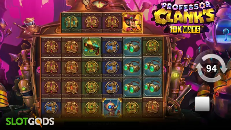 Professor Clank’s 10K Ways Slot - Screenshot 