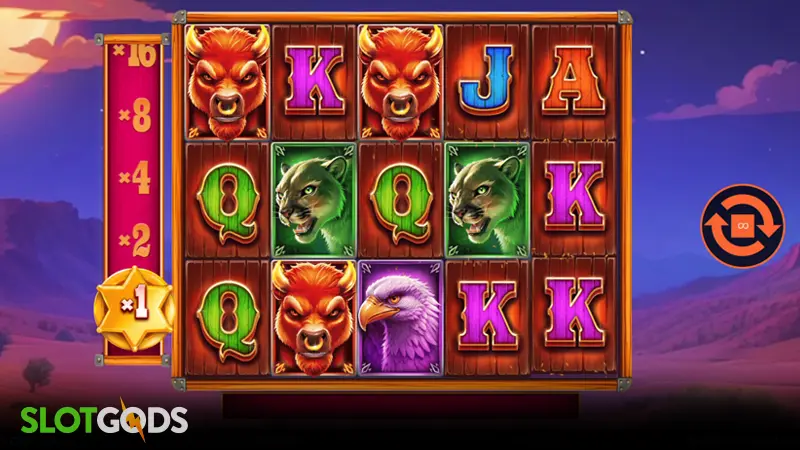 Buffalo Freedom DoubleMax Slot - Screenshot 