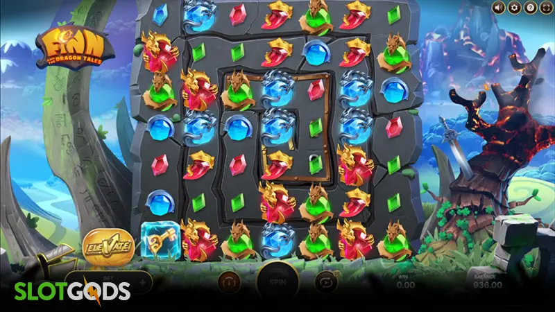 Finn and the Dragon Tales Slot - Screenshot 