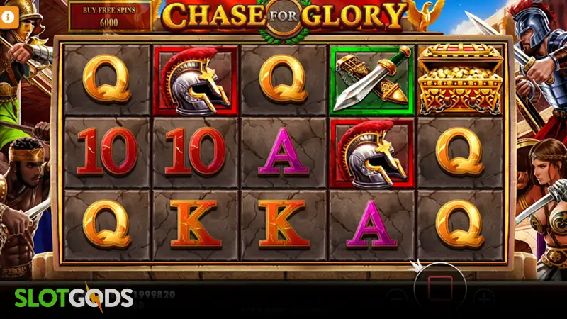 Chase for Glory Slot - Screenshot 
