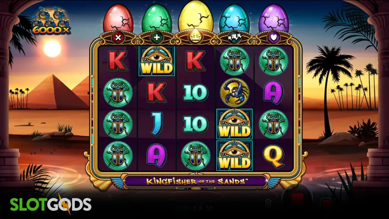 Kingfisher of the Sands Slot - Screenshot 