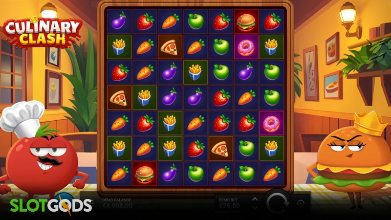 Culinary Clash Slot - Screenshot 