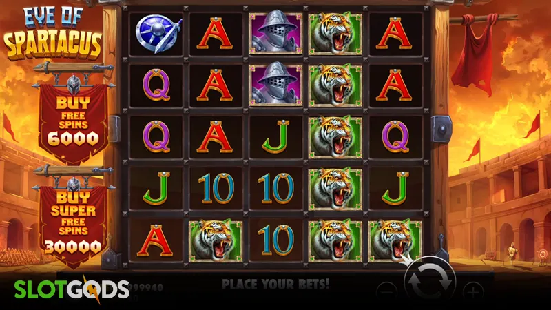 Eye of Spartacus Slot - Screenshot 
