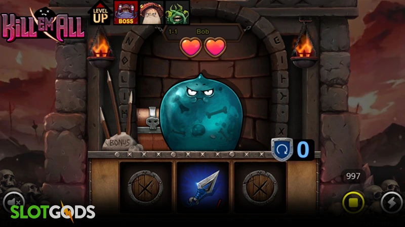Kill Em All Slot - Screenshot 