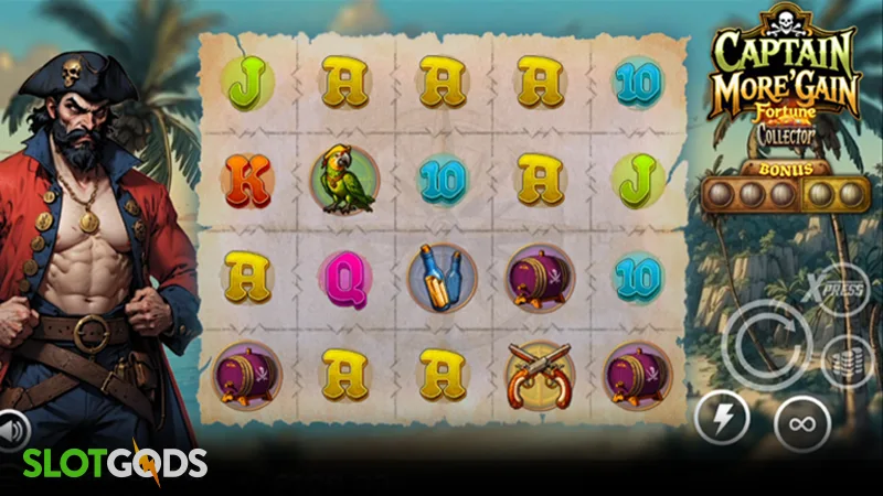Captain More'Gain Slot - Screenshot 