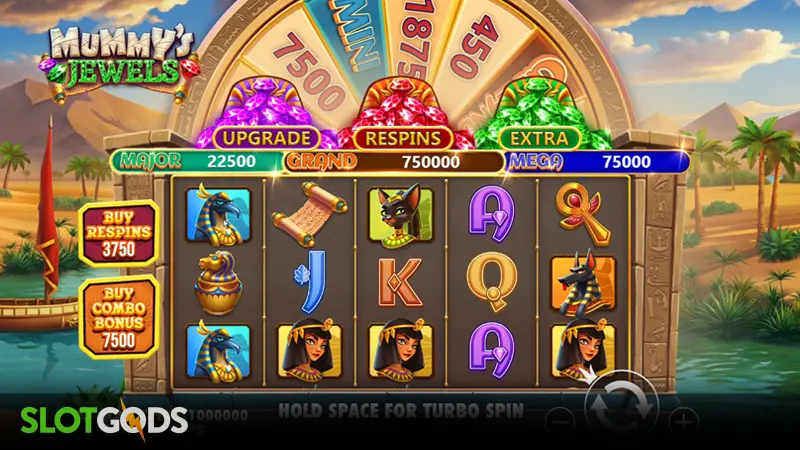Mummy's Jewels Slot - Screenshot 