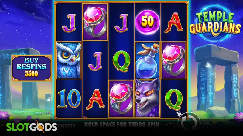 Temple Guardians Slot - Screenshot 