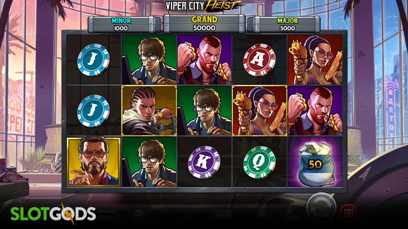 Viper City Heist Slot - Screenshot 