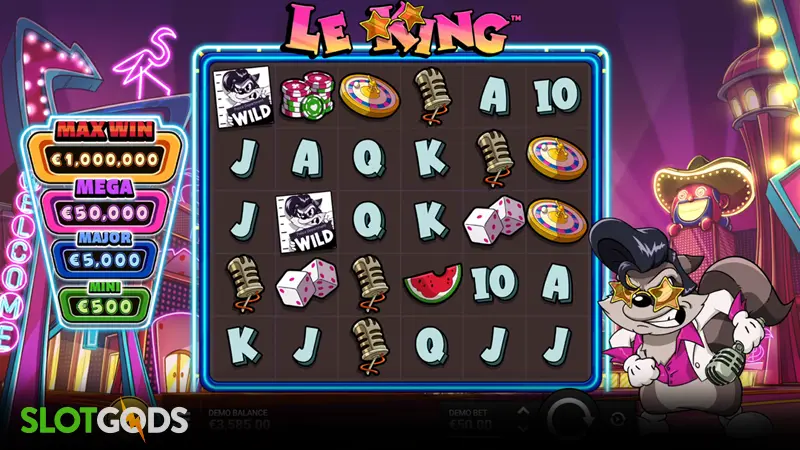 Le King Slot - Screenshot 
