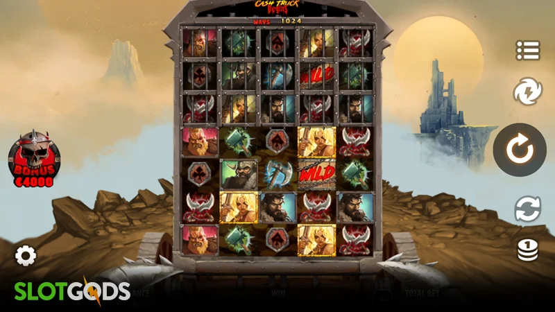 Cash Truck Begins Slot - Screenshot 