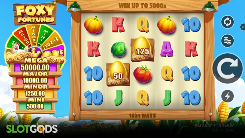 Foxy Fortunes Slot - Screenshot 