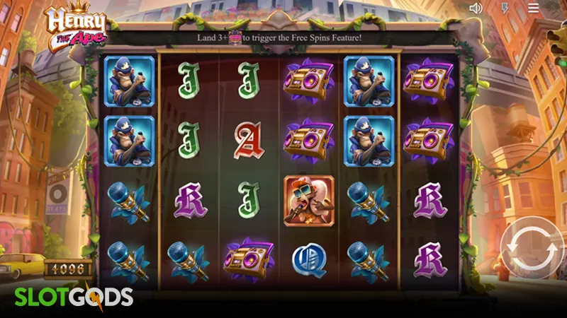 Henry the Ape Slot - Screenshot 