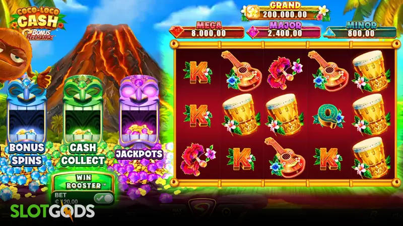 Coco Loco Cash Slot - Screenshot 