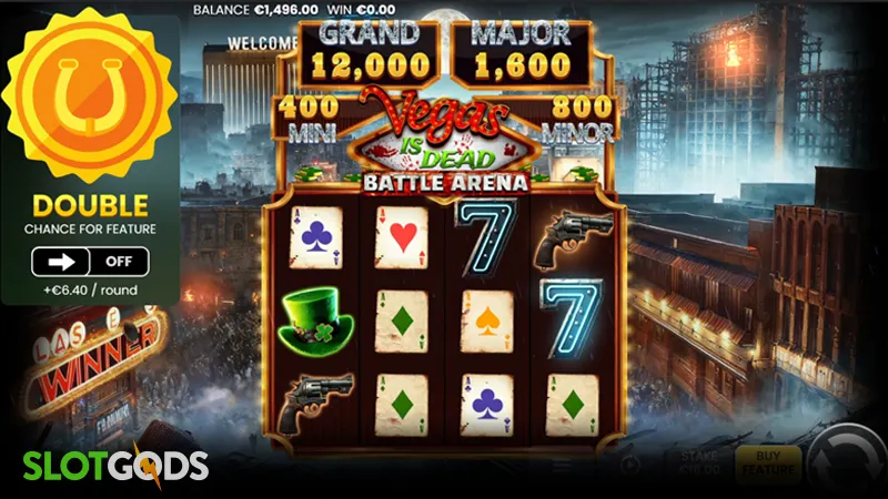 Vegas is Dead Battle Arena Slot - Screenshot 
