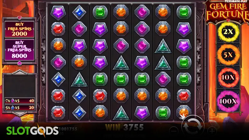 Gem Fire Fortune Slot - Screenshot 