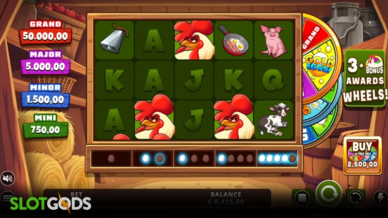 Buck Bucks Bagawk Slot - Screenshot 